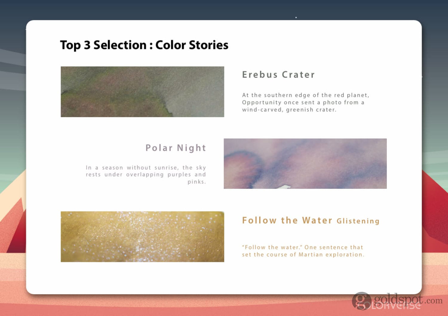 Colorverse Colorvent 2025 Bottled Ink in Erebus Crater - 65mL Bottled Ink