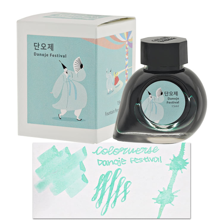 Colorverse Korea Special Bottled Ink in Danoje Festival - 15mL Bottled Ink