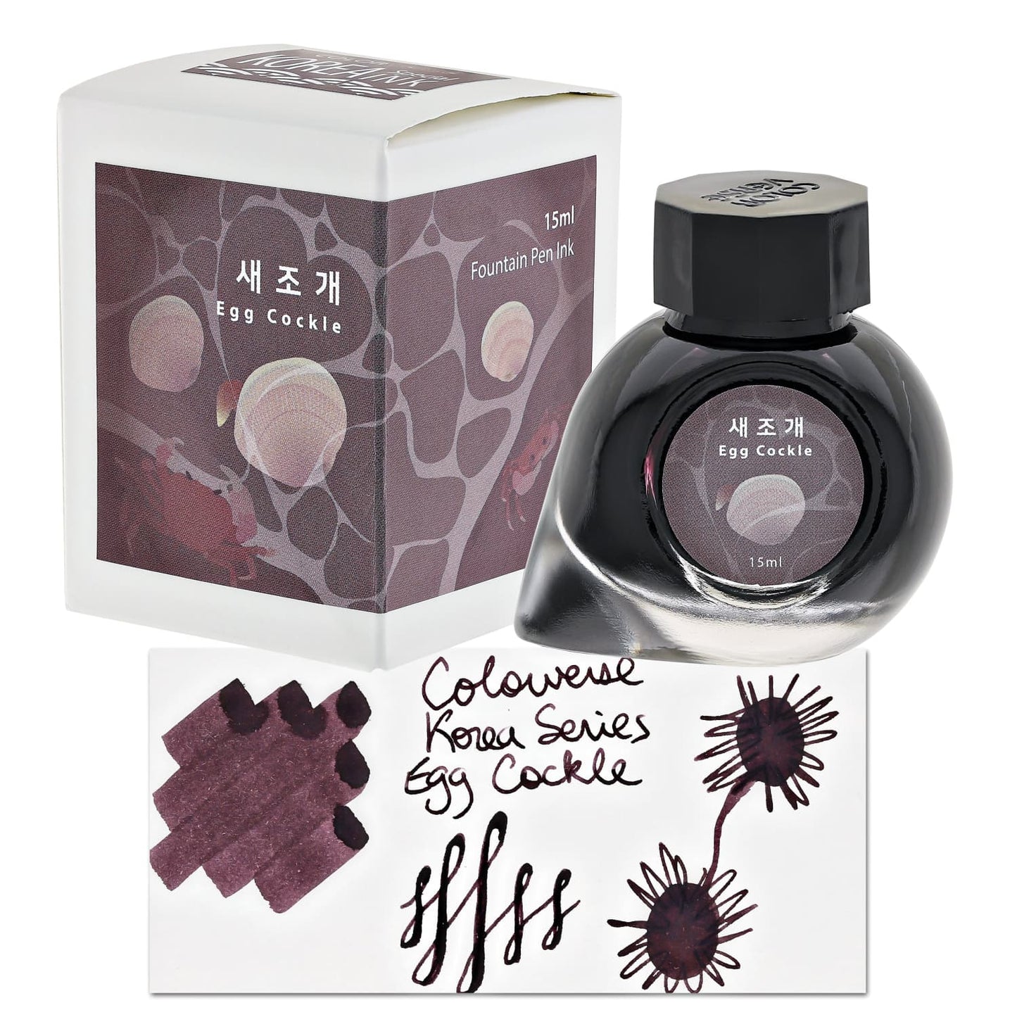 Colorverse Korea Special Bottled Ink in Egg Cockle - 15mL