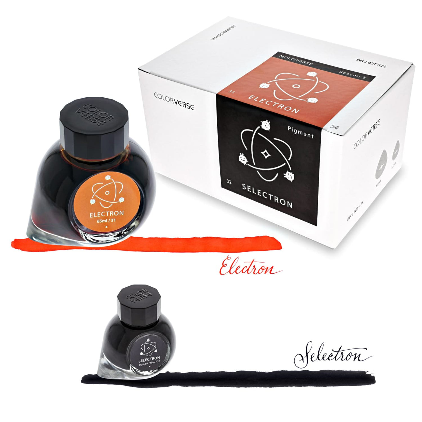 Colorverse Multiverse Bottled Ink in Electron & Selectron - Set of 2 ...
