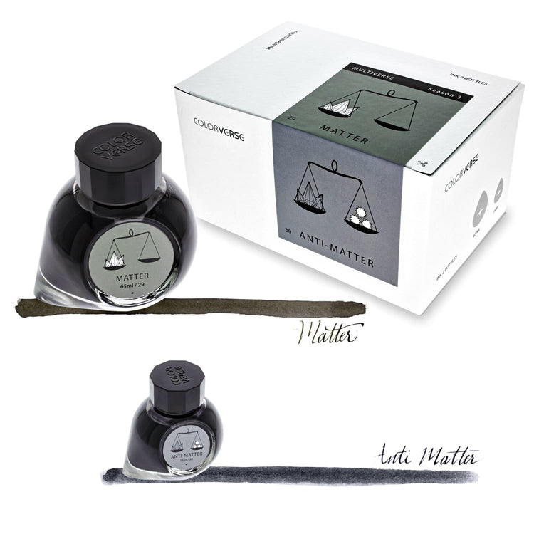 Colorverse Multiverse Bottled Ink in Matter & Anti-Matter - Set of 2 Bottled Ink