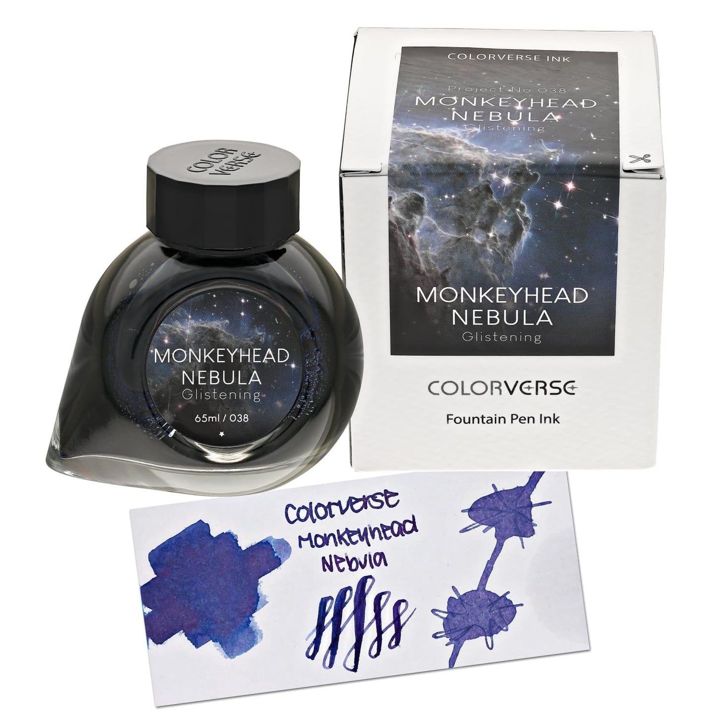 Colorverse Project Ink Vol. 6 Nebula Bottled Ink in No.038 Monkeyhead Nebula - 65mL Bottled Ink