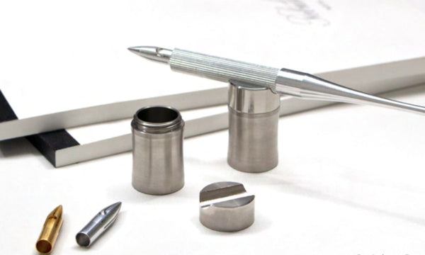 Colorverse Shuttle Ink Barrel Stainless Steel Nib Holders