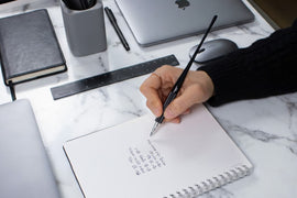 Colorverse Shuttle Nib Holder Aluminum Black - Large