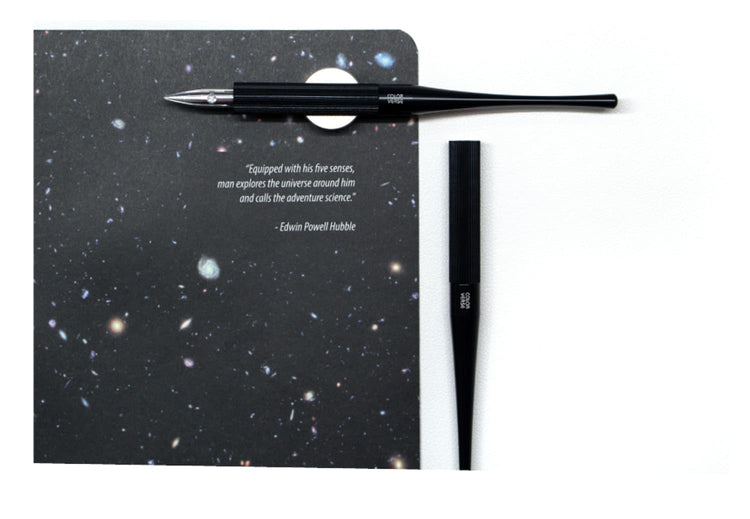 Colorverse Shuttle Nib Holder Aluminum Black - Small Nib Holders