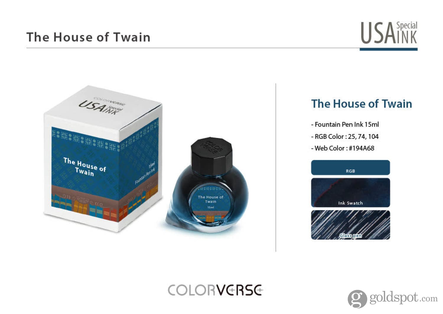 Colorverse USA Special Bottled Ink in Connecticut (The House of