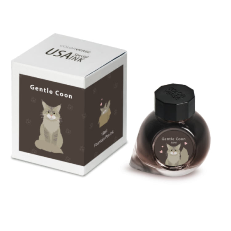 Colorverse USA Special Bottled Ink in Maine (Gentle Coon) - 15mL Bottled Ink