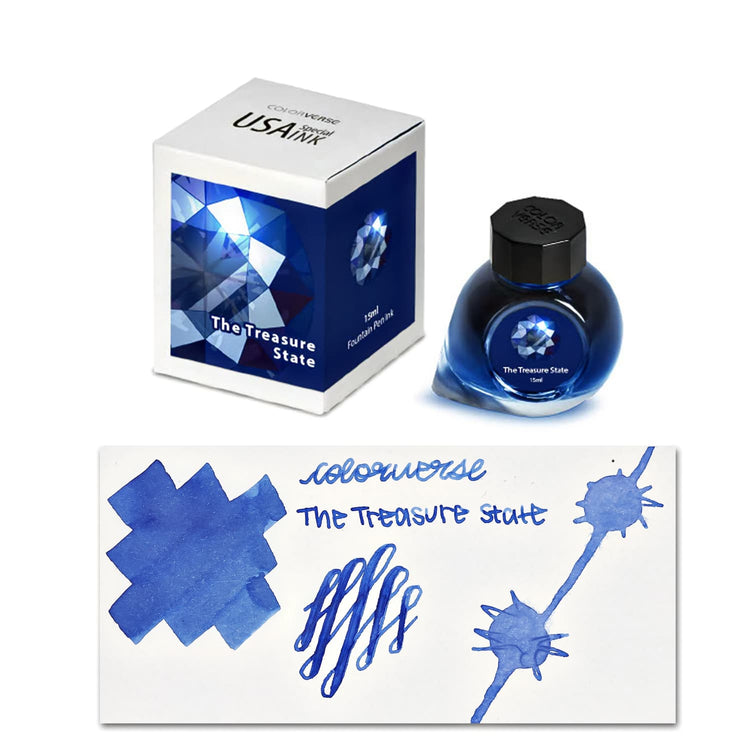 Colorverse State Colorverse USA Special Bottled Ink in Montana (The Treasure State) - 1 ...