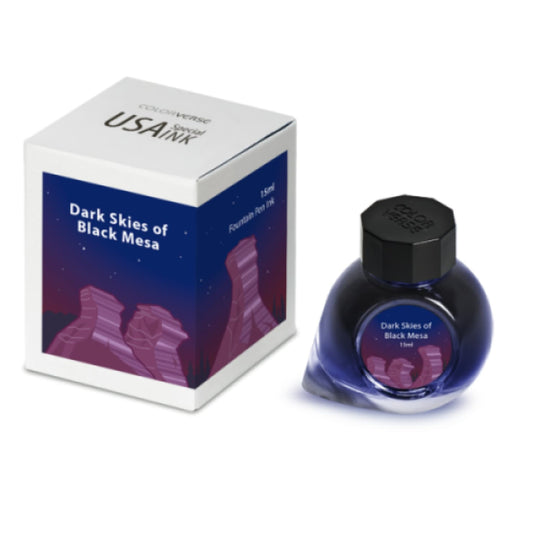 Colorverse USA Special Bottled Ink in Oklahoma (Dark Skies of Black Mesa) - 15mL