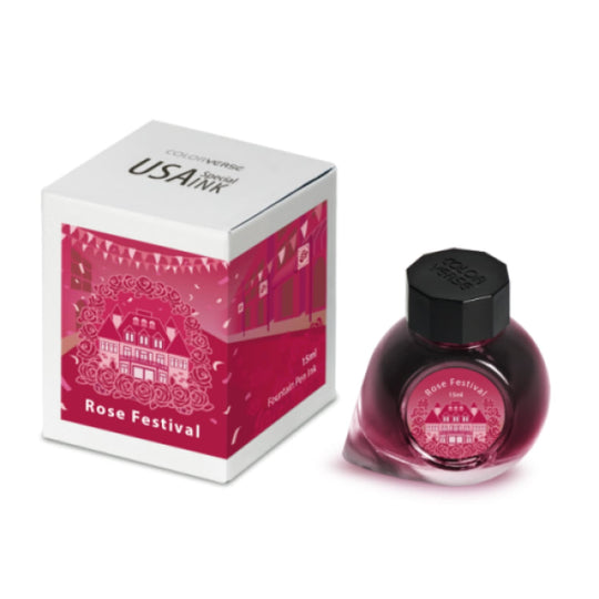 Colorverse USA Special Bottled Ink in Oregon (Rose Festival) - 15mL