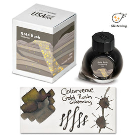 Colorverse USA Special Bottled Ink in South Dakota (Gold Rush Glistening) - 15mL