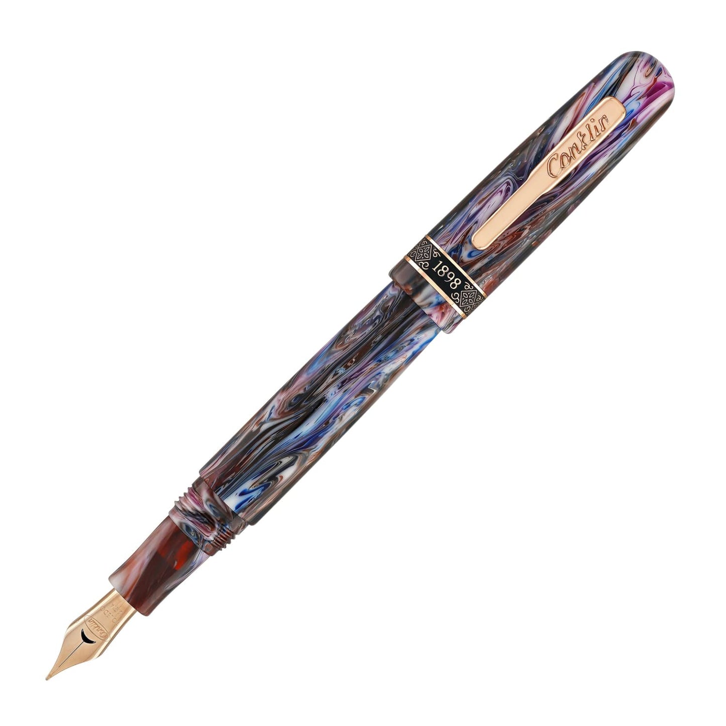Conklin 1898 Fountain Pen in Misto Purple Fountain Pen