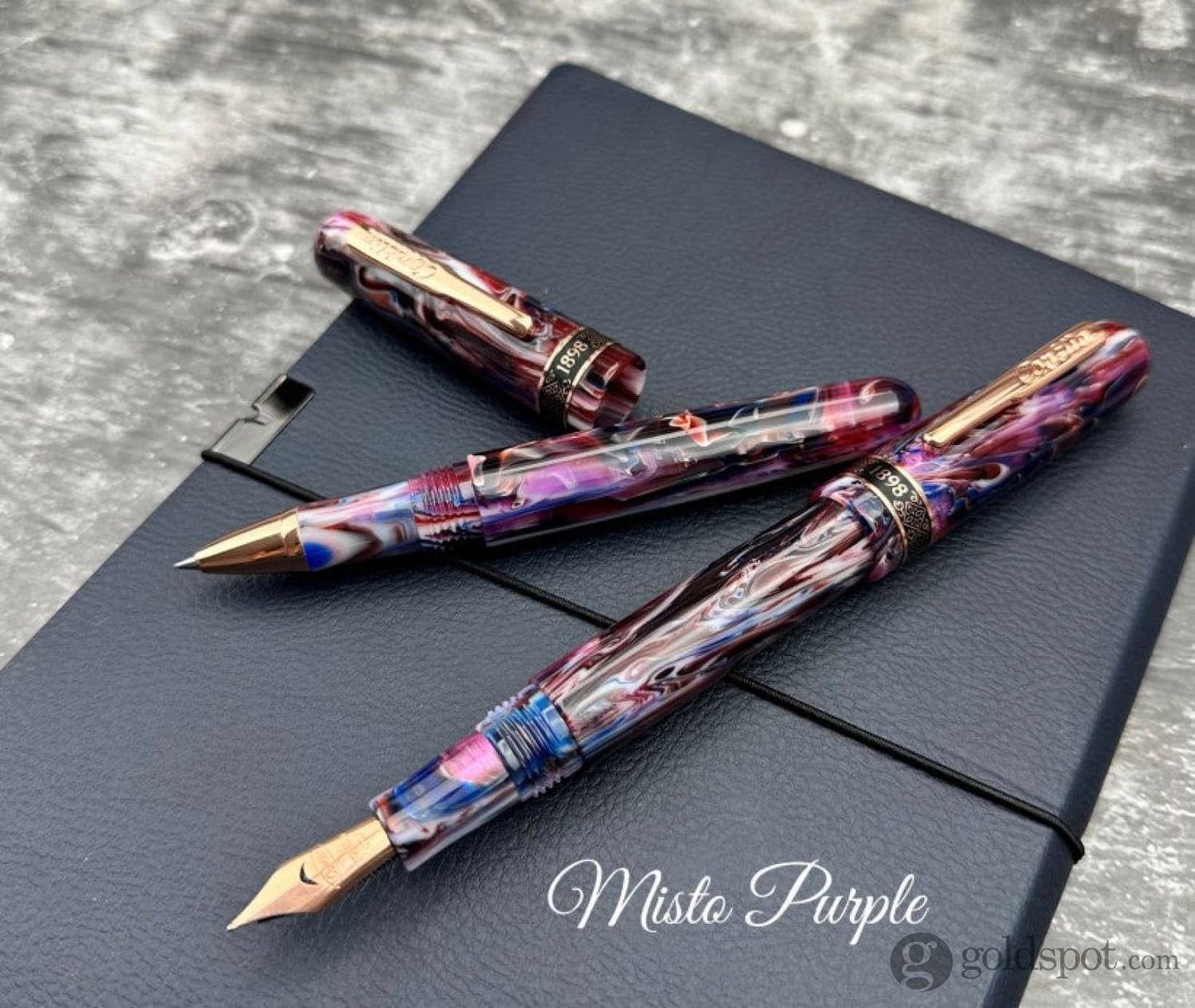 Conklin 1898 Fountain Pen in Misto Purple Fountain Pen