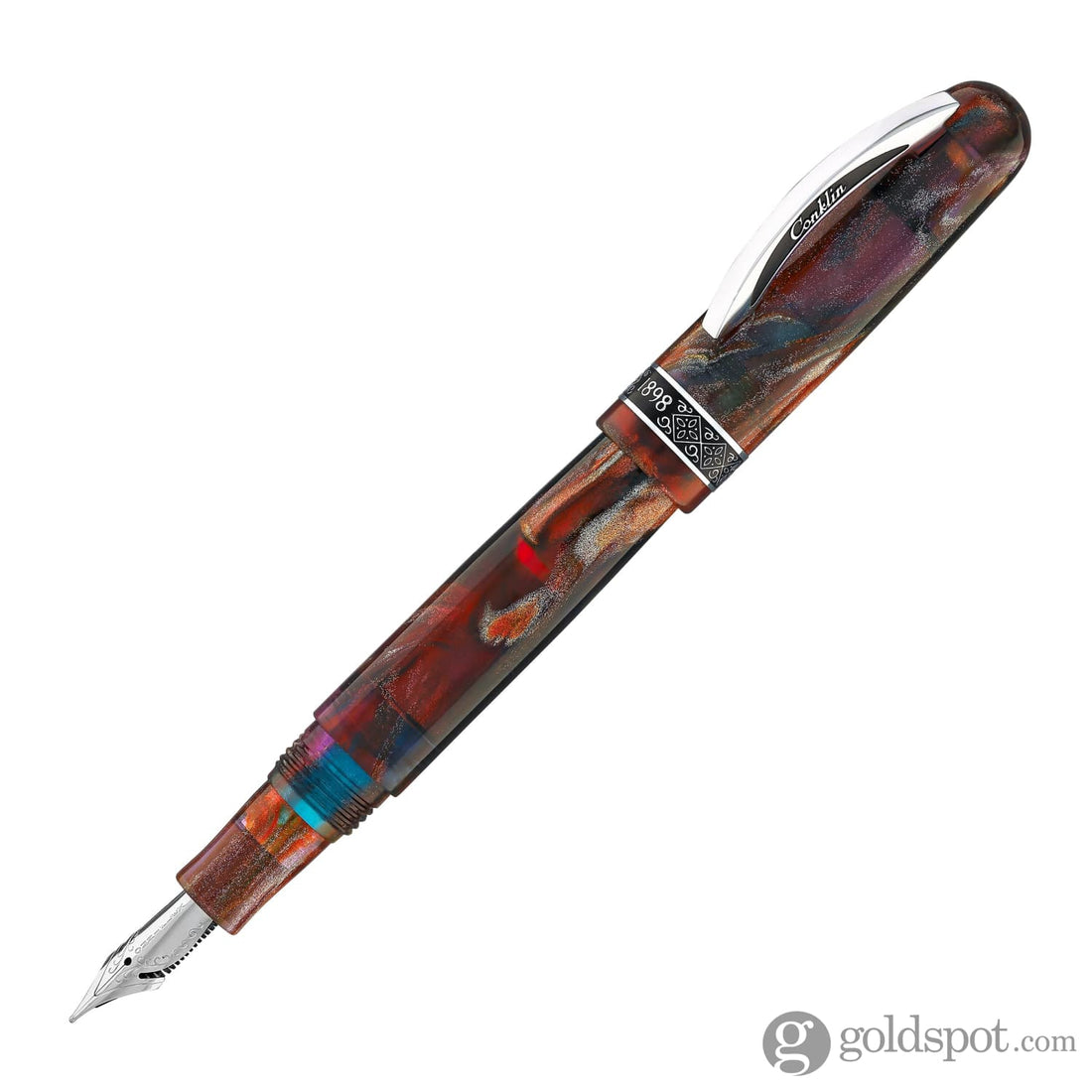 Conklin 1898 Jonathon Brooks Fountain Pen in Primary Manipulation 5.0 ...