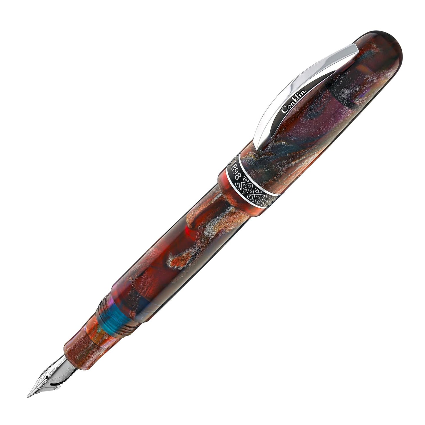 Conklin 1898 Jonathon Brooks Fountain Pen in Primary Manipulation 5.0 Limited Edition Fountain Pen
