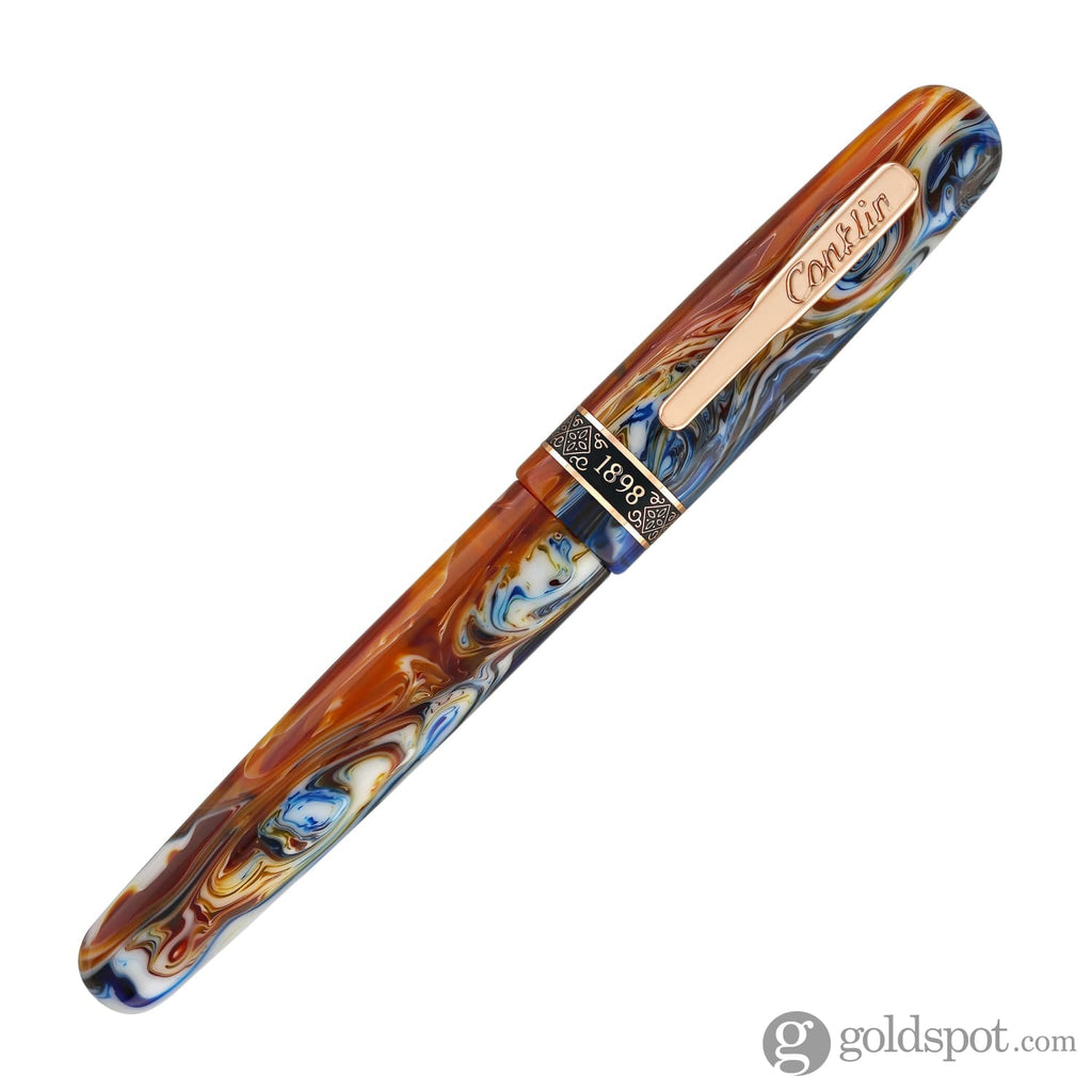Conklin 1898 Rollerball Pen in Misto Orange Goldspot Pens