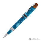 Conklin 1898 Spectra Fusion Fountain Pen in Blue with Chrome Trim - Limited Edition Fountain Pen