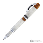 Conklin 1898 Spectra Fusion Rollerball Pen in White with Chrome Trim - Limited Edition Rollerball Pen