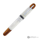 Conklin 1898 Spectra Fusion Rollerball Pen in White with Chrome Trim - Limited Edition Rollerball Pen