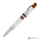 Conklin 1898 Spectra Fusion Rollerball Pen in White with Chrome Trim - Limited Edition Rollerball Pen