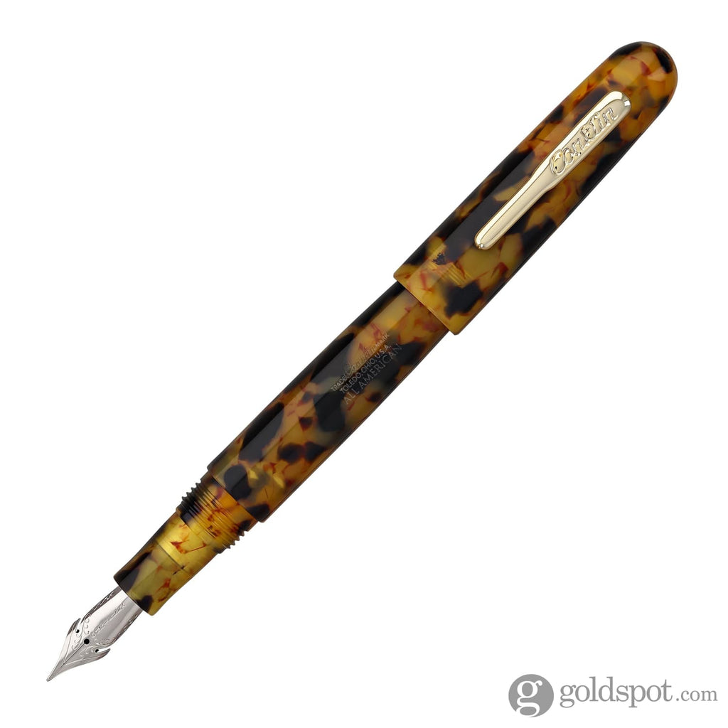 Conklin All American Fountain Pen in Tortoiseshell 1.1mm Stub Fountain Pen