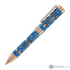 Conklin Endura Deco Crest Ballpoint Pen in Demo Blue with Rosegold Trim Ballpoint Pens