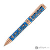 Conklin Endura Deco Crest Ballpoint Pen in Demo Blue with Rosegold Trim Ballpoint Pens