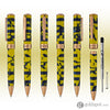 Conklin Stylograph Mosaic Ballpoint Pen in Yellow/Blue Ballpoint Pen