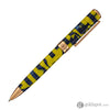 Conklin Stylograph Mosaic Ballpoint Pen in Yellow/Blue Ballpoint Pen