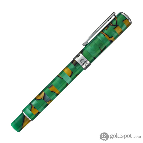 Conklin Stylograph Mosaic Fountain Pen in Green/Brown Fountain Pen