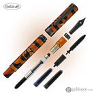 Conklin Stylograph Mosaic Fountain Pen in Orange/Black Fountain Pen