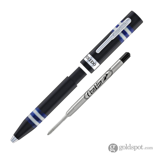 Conklin Toledo Ballpoint Pen in Blue Ballpoint Pens