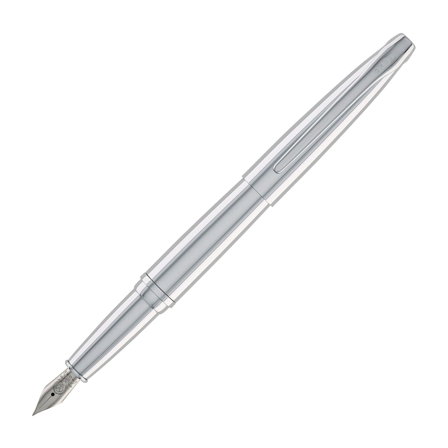 Cross ATX Fountain Pen in Pure Chrome Fountain Pen