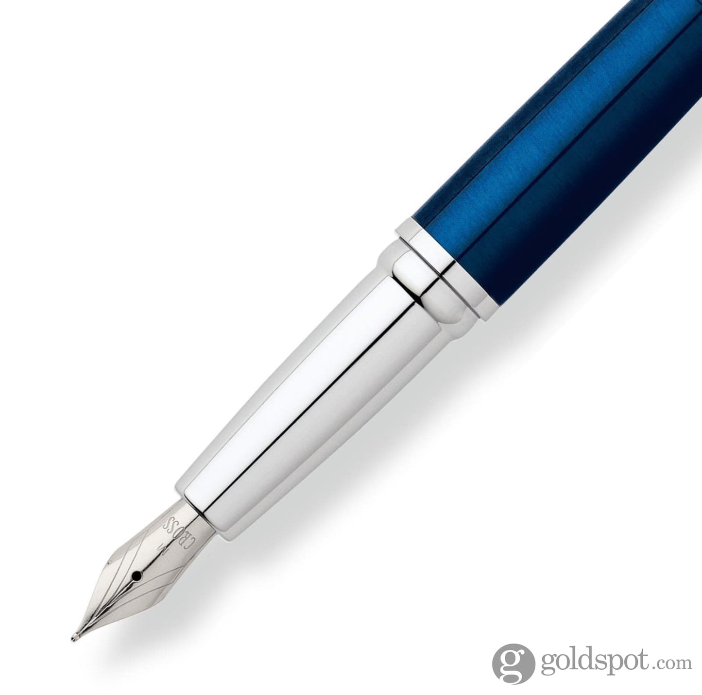 Cross ATX Fountain Pen in Translucent Blue Lacquer
