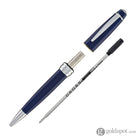 Cross Bailey Ballpoint Pen in Blue Lacquer - Chrome Trim Ballpoint Pens
