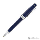 Cross Bailey Ballpoint Pen in Blue Lacquer - Chrome Trim Ballpoint Pens