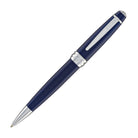 Cross Bailey Ballpoint Pen in Blue Lacquer - Chrome Trim Ballpoint Pens