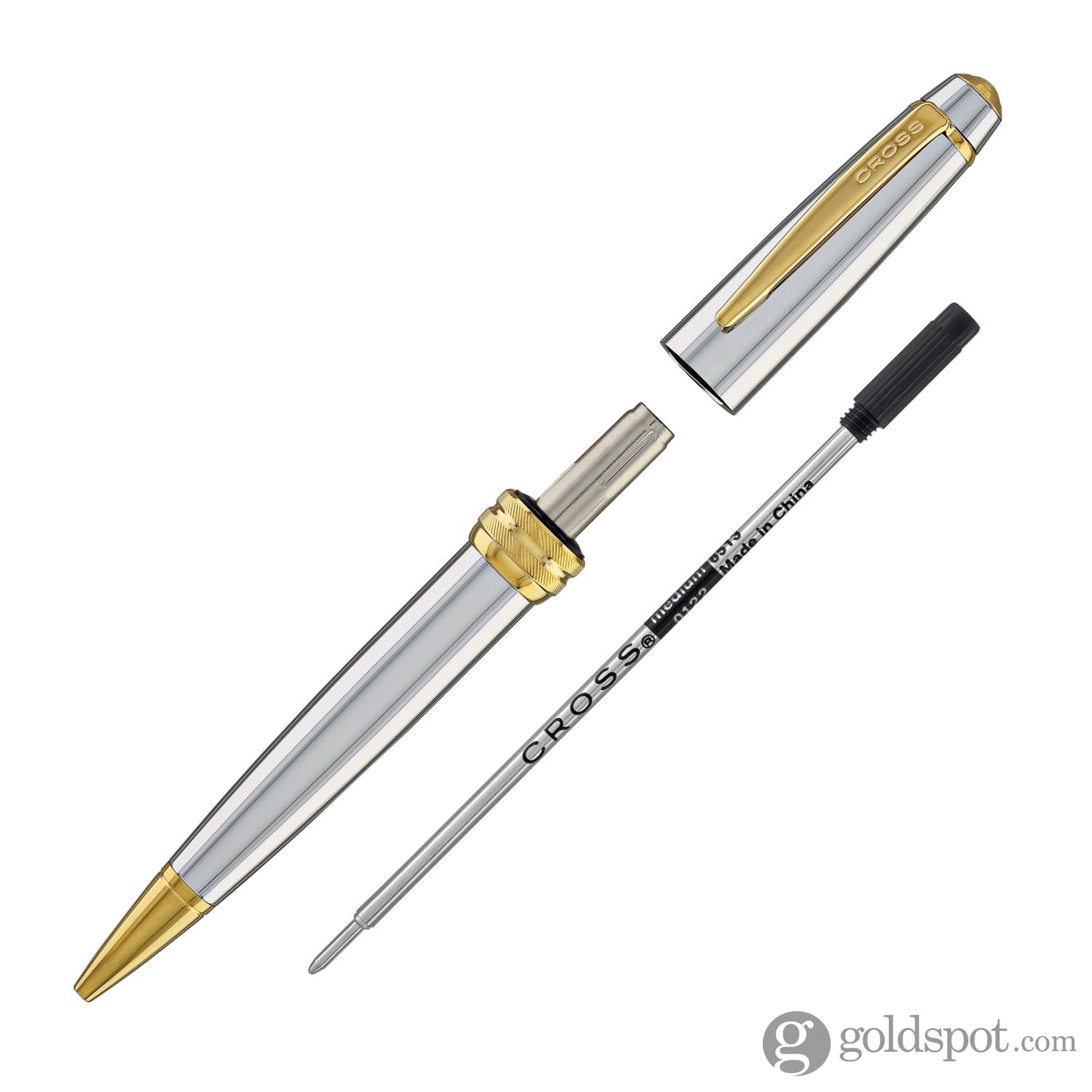 Cross Bailey Ballpoint Pen in Medalist Chrome Ballpoint Pens