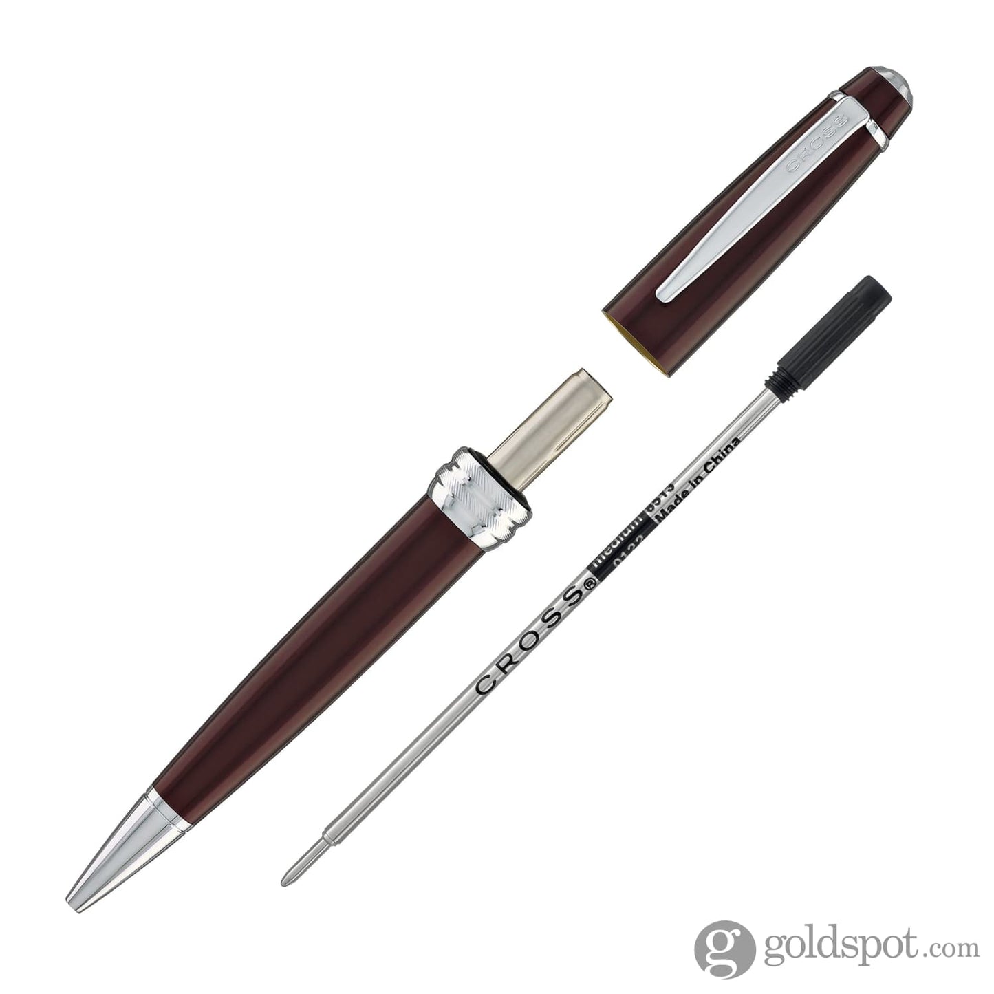 Cross Bailey Ballpoint Pen in Red Lacquer Ballpoint Pens