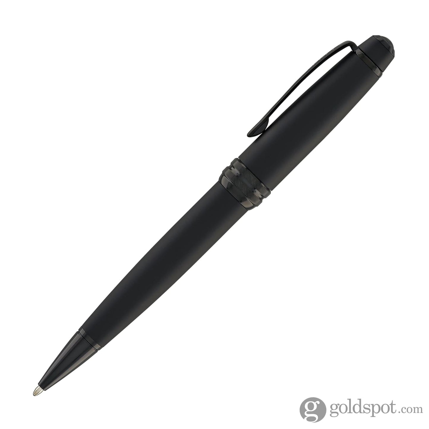 Cross Bailey Ballpoint Pen Matte Black Lacquer PVD Ballpoint Pens