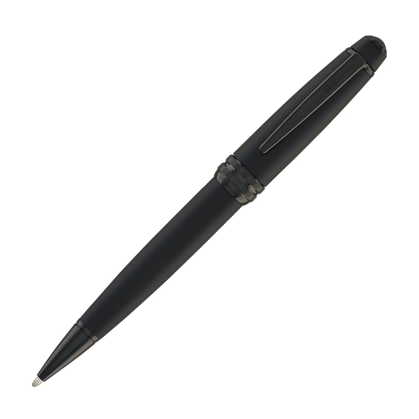 Cross Bailey Ballpoint Pen Matte Black Lacquer PVD Ballpoint Pens