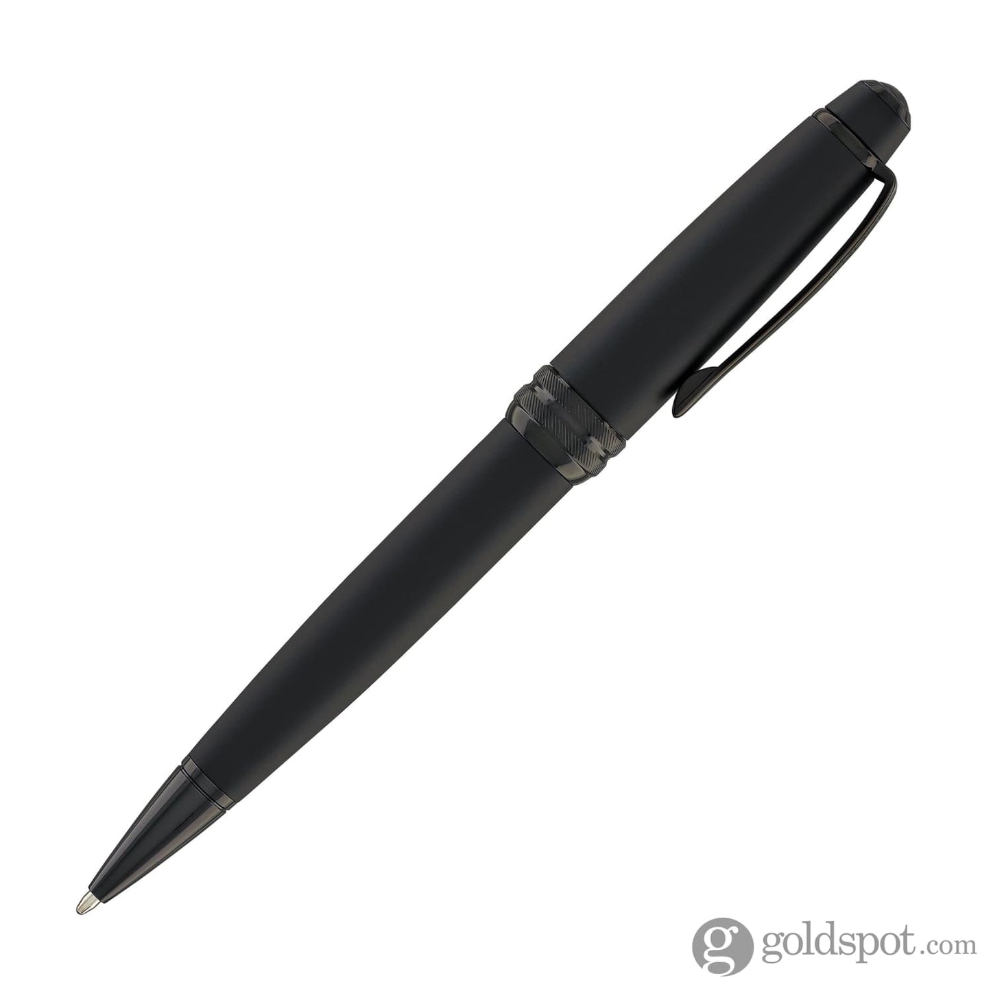 Cross Bailey Ballpoint Pen Matte Black Lacquer PVD Ballpoint Pens
