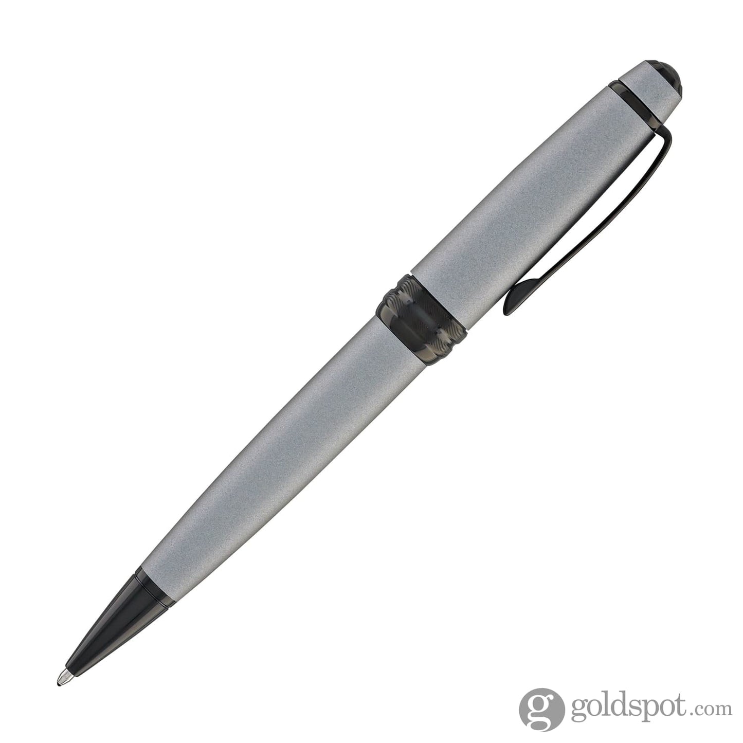 Cross Bailey Ballpoint Pen Matte Gray Lacquer PVD Ballpoint Pens