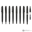 Cross Bailey Fountain Pen in Matte Black Lacquer PVD Fountain Pen