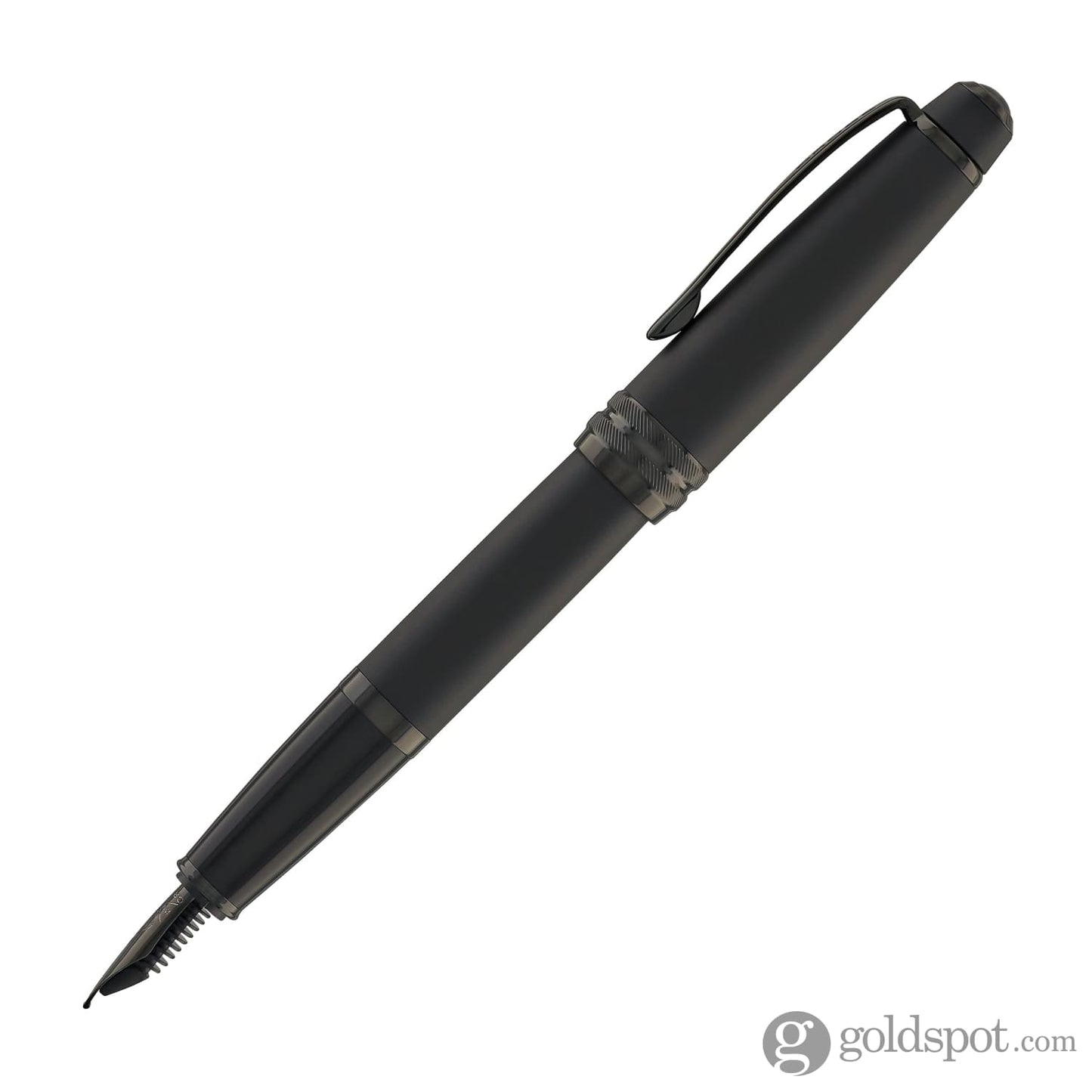 Cross Bailey Fountain Pen in Matte Black Lacquer PVD Fountain Pen