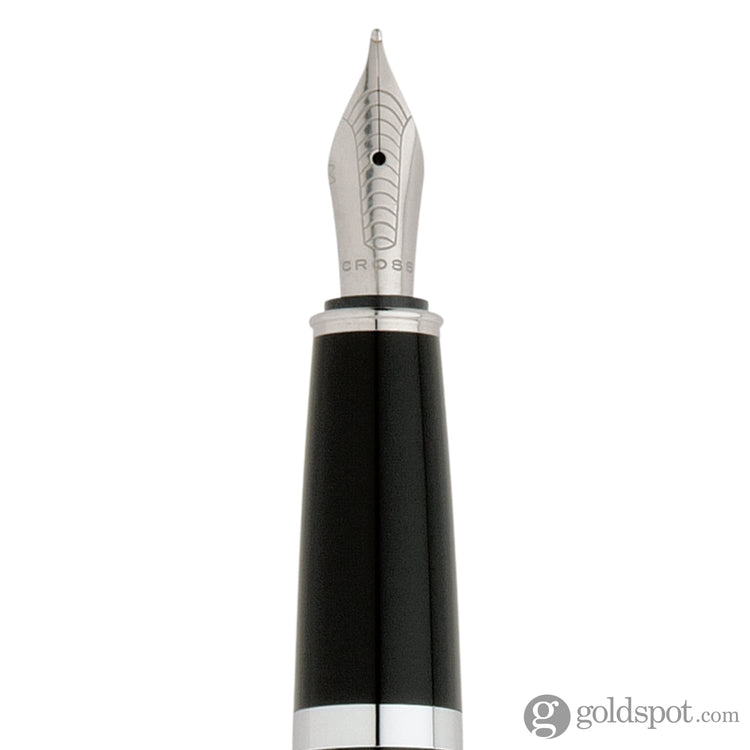 Cross Bailey Fountain Pen in Red Lacquer - Medium Point Fountain Pen