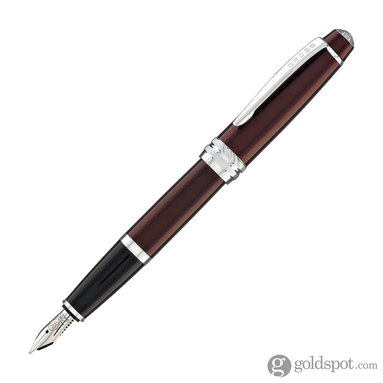 Cross Bailey Fountain Pen in Red Lacquer - Medium Point Fountain Pen