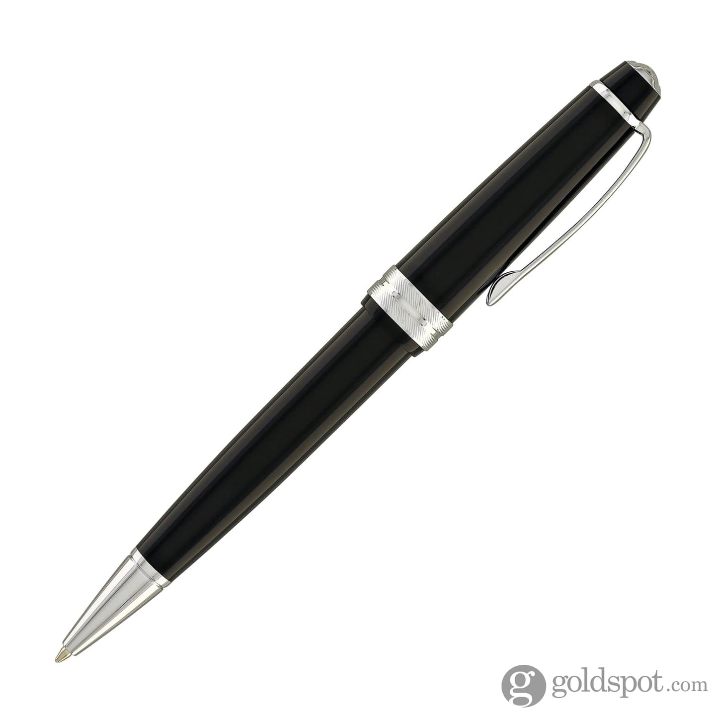 Cross Bailey Light Ballpoint Pen in Glossy Black Resin with Polished Chrome Trim Ballpoint Pens