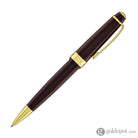 Cross Bailey Light Ballpoint Pen in Glossy Burgundy Resin with Gold Trim Ballpoint Pens