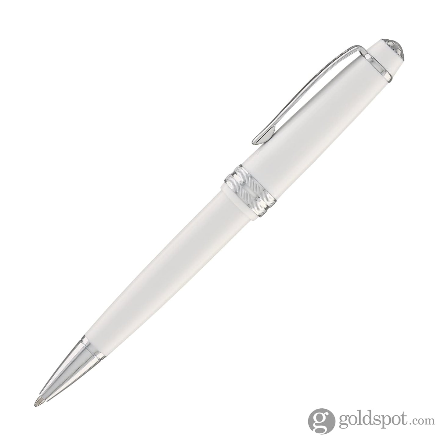 Cross Bailey Light Ballpoint Pen in Polished White Resin Ballpoint Pens